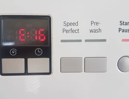 خطای E16 ماشین لباسشویی بوش چیست و نحوه رفع آن